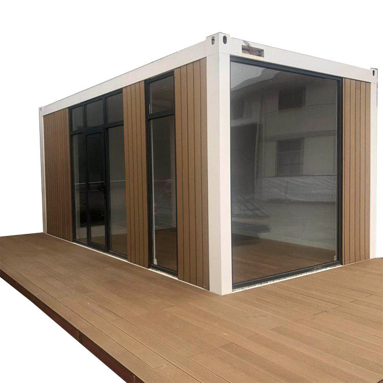 模块化集装箱房\木制外挂板定制房屋
